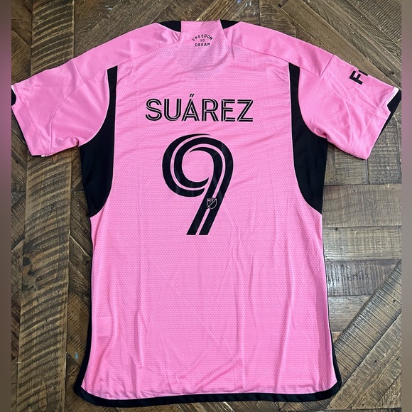 Other - NEW Player Version Inter Miami Suarez #9 Home Jersey